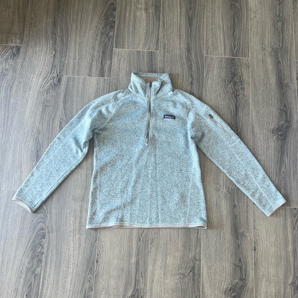 Patagonia Quarter Zip Better Sweater Woman's Size M